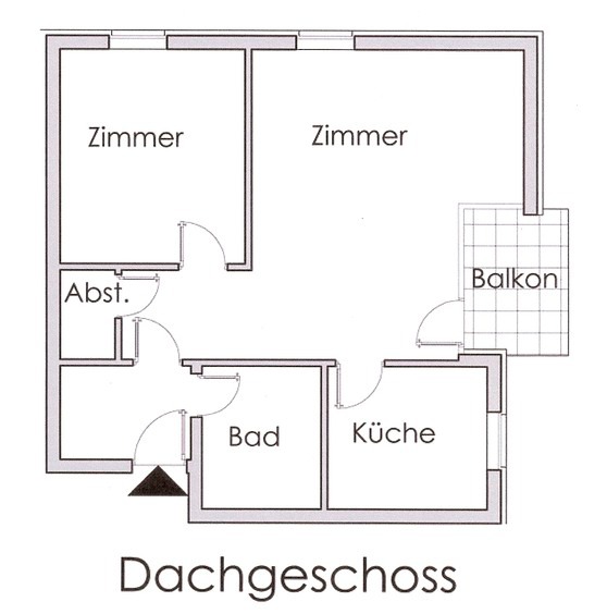 Ferienwohnung in K&uuml;hlungsborn - Whg. 21 Palliwoda - Grundriss
