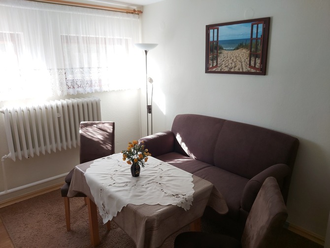 Ferienwohnung in Bansin - Grajewski - Wohnk&uuml;che rechts