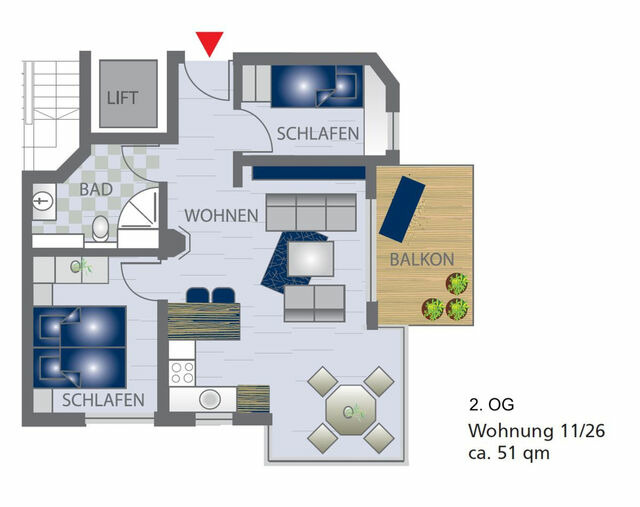 Ferienwohnung in Großenbrode - Möwennest 11 - Großenbrode - Bild 21