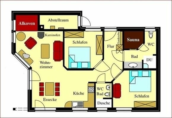 Ferienhaus in Fehmarn - Haus an der Pferdekoppel C eingezäunt 1.30m - Bild 14