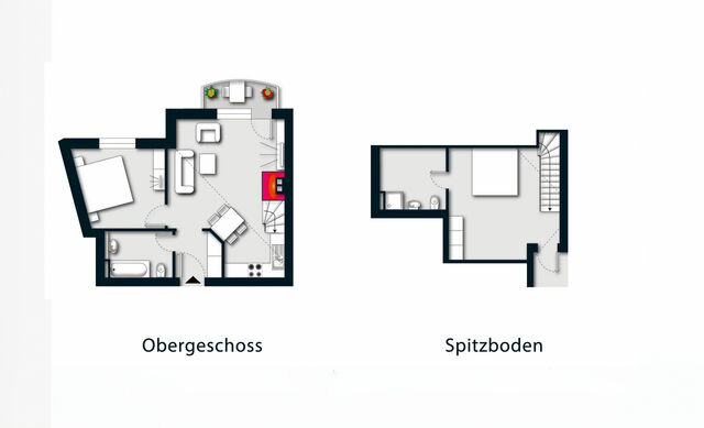 Ferienwohnung in Dierhagen - Maisonette-Ferienwohnung im Haus Sonne - Bild 3