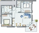 Ferienwohnung in Ahlbeck - (Brise) Neubauvilla Estrelia App. 03 - Bild 17